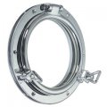 Chrome plated porthole made from brass for installation (small) Chrome plated porthole made from brass for installation (small)
