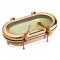 Oval porthole made from brass (edition 2)